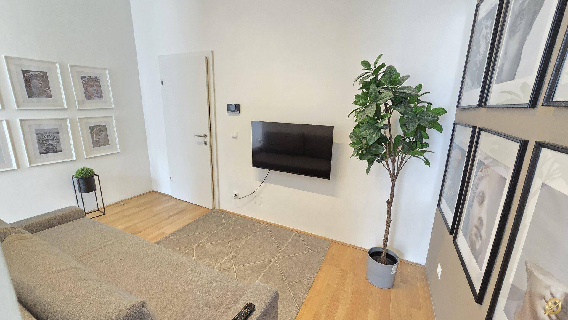 1.Zi. Wohnung, Wunderschöne Aufteilung Wohn/Schlafzimmer - Ansicht 5