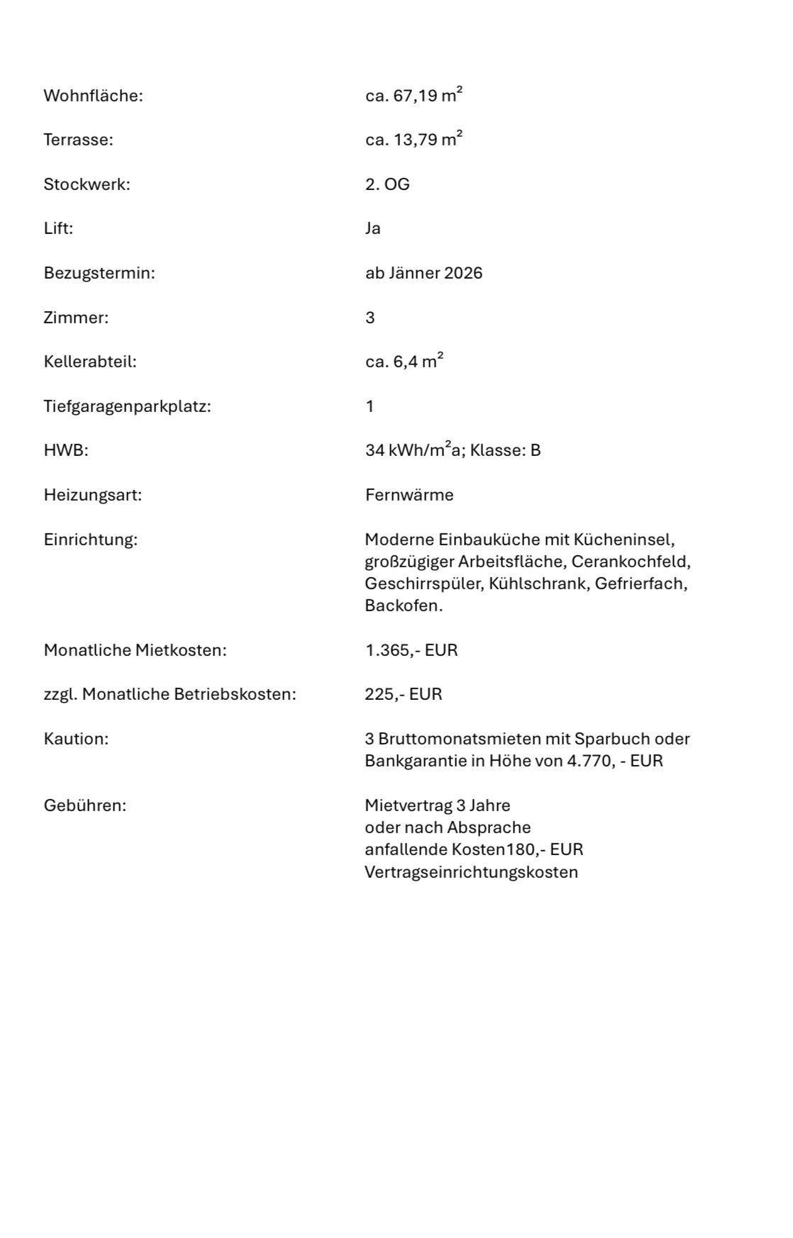 Provisionsfreie - 3 Zimmer Wohnung in sehr zentrale Lage in Dornbirn zu Vermieten - Ansicht 2
