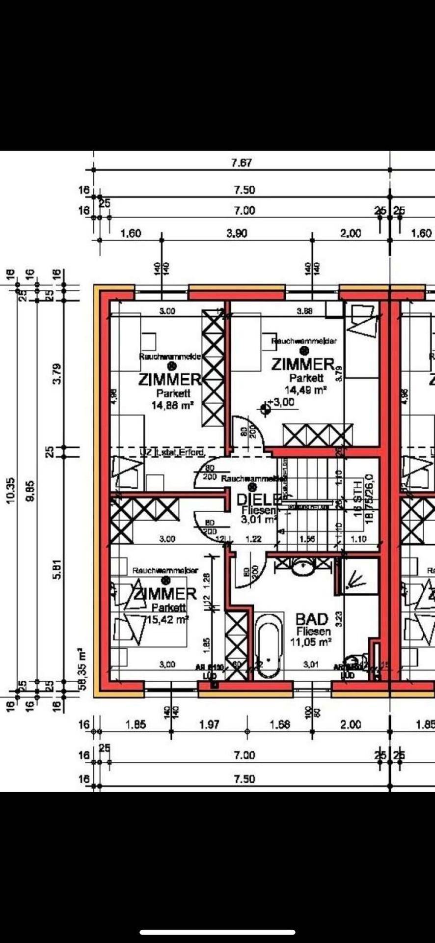 Reihenhaus in Heiligeneich 121 m² mit Garten und Terrasse - Ansicht 2