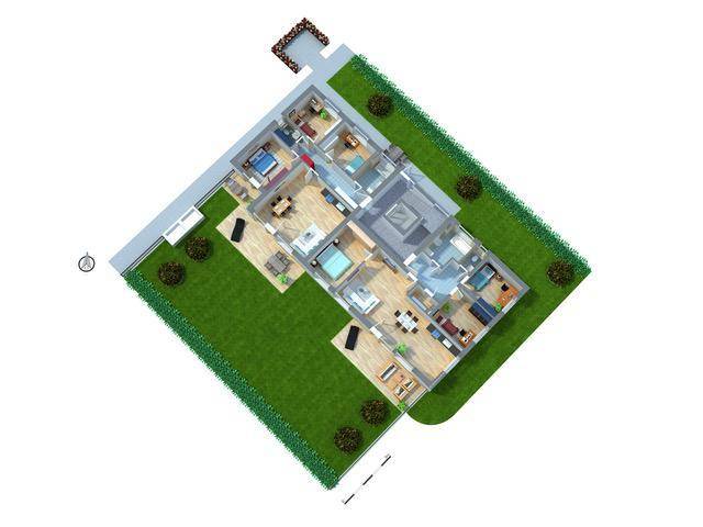Exklusive Wohnung mit Terrasse/ Garten in Geidorf! - Ansicht 3