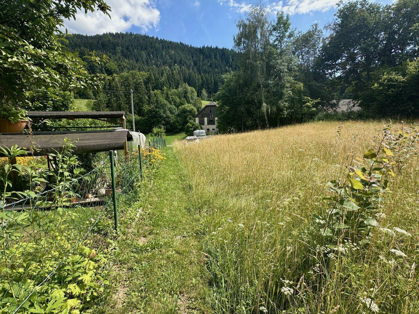 Blickrichtung Süden