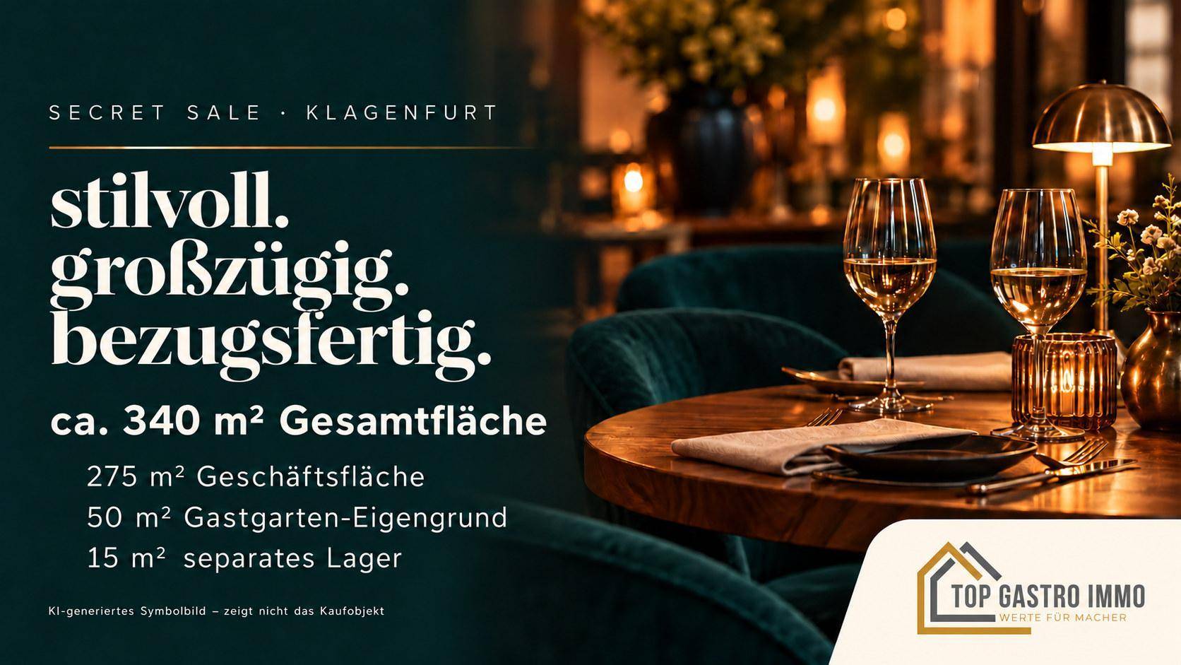 Stilvolle und vielseitige Gastro-Immobilie Klagenfurter Innenstadt