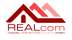 Logo REALcom GmbH.