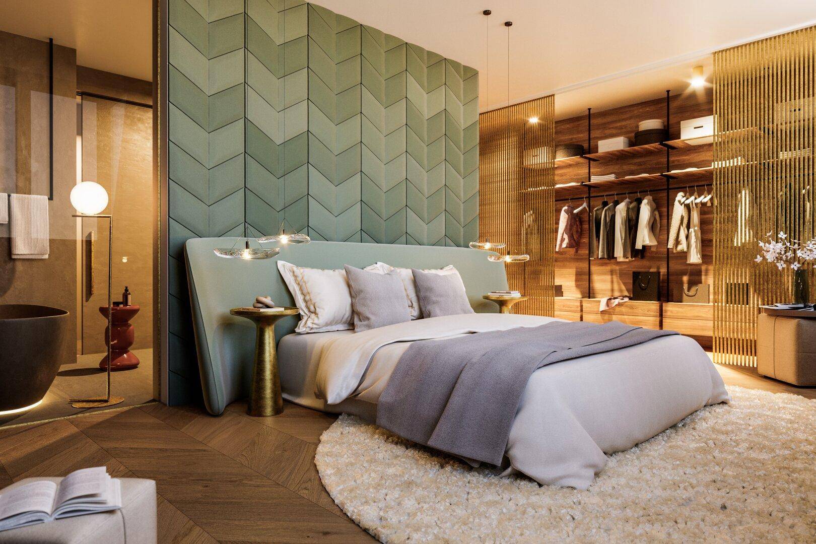 Luxuriöses Master Bedroom mit en-suite Badezimmer