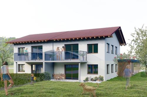 Sonnige Neubau-Eigentumswohnung , ca. 81 m² in Eberndorf - mit Garten bzw. Balkon, Erstbezug!