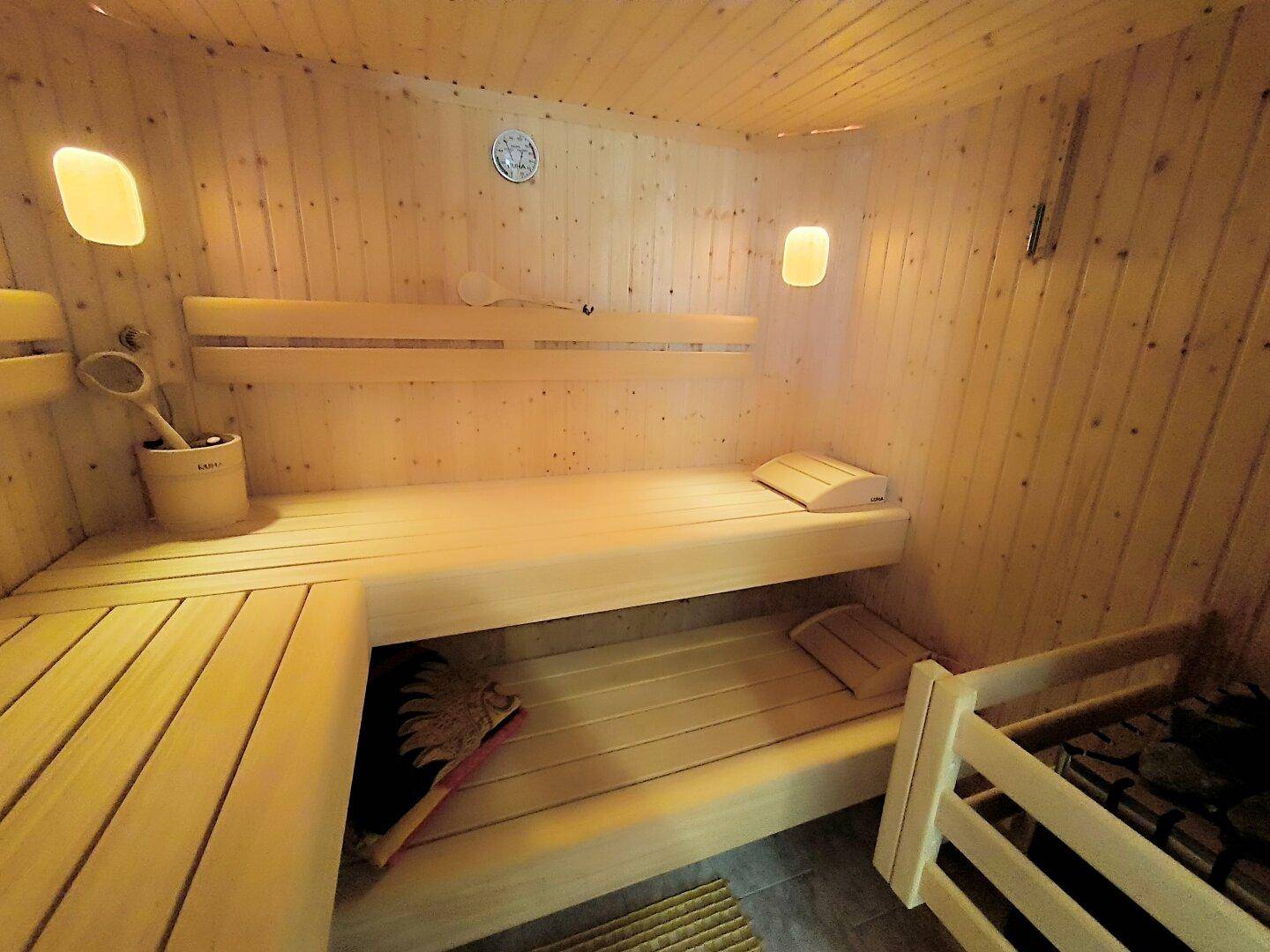 Sauna inkl. Dampfbad