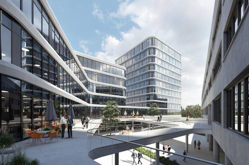 DIREKT VOM EIGENTÜMER - moderne, flexibele Büros im Office Tower Techbase Linz