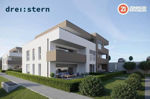 Drei:stern - Neubau 3 ZI-Gartenwohnung in Engerwitzdorf