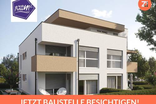 BAUSTART BEREITS ERFOLGT - Wohntraun(m) 2.0 - Neubau 3-Zimmer Balkonwohnung