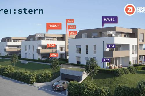 Drei:stern - Neubau 3 Zimmerwohnung in Engerwitzdorf