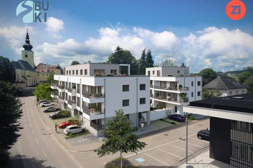 Projekt BUKI - Haus B Top 2 / 4-Zimmer Balkonwohnung im Zentrum von Buchkirchen