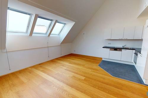 orea | Helle Dachgeschoss-Wohnung mit Balkon | Smart besichtigen · Online anmieten | DS1