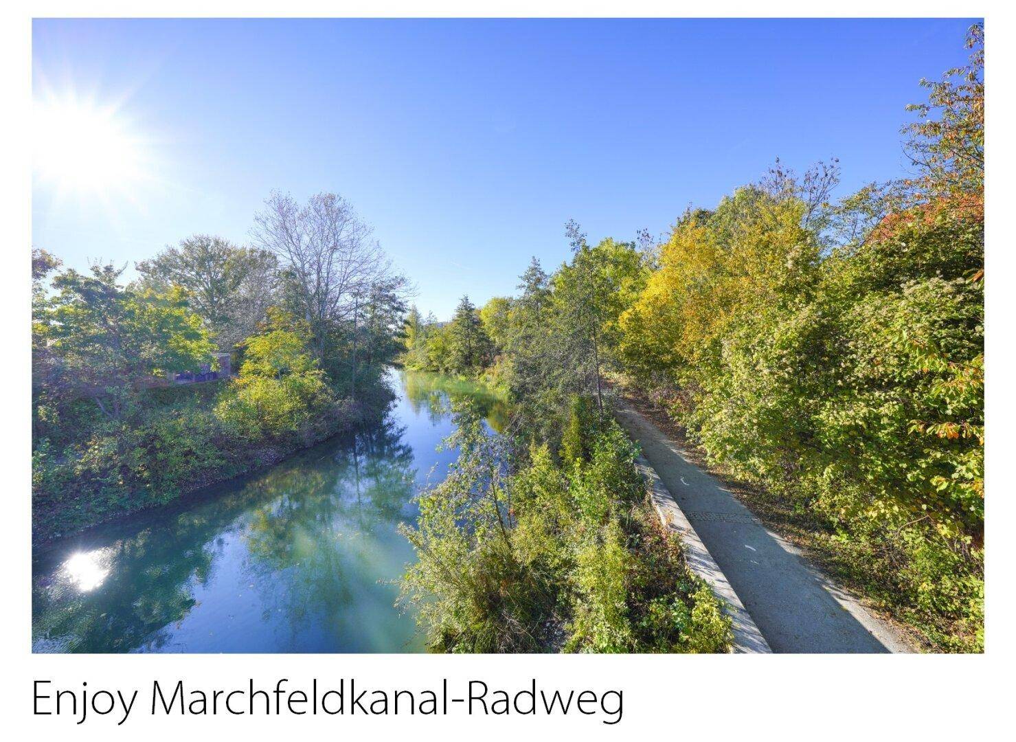 Enjoy Marchfeldkanal-Radweg