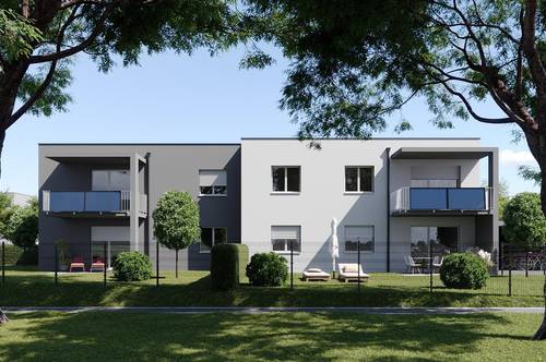 68,4m² Neubau Wohnung mit Eigengarten