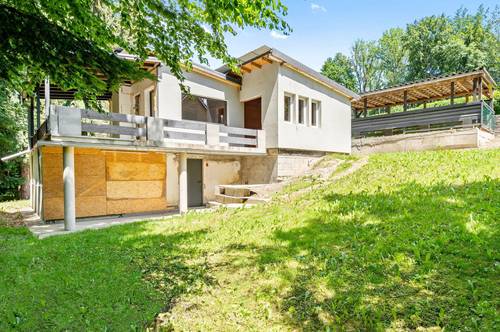 Rohbau Einfamilienhaus in Weinitzen | 2 Zimmer | 52 m² WF | 133 m² NF | Terrasse | Carport | Garten