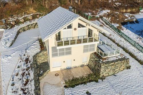 Perfektes Architektenhaus mit top Seeblick