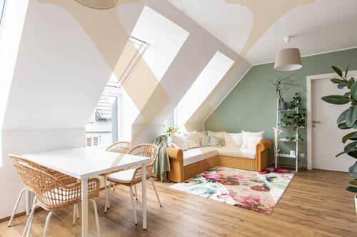 Moderne ca. 51,49 m² große 2-Zimmer-Wohnung mit hochwertiger Küche in Bestlage von Urfahr zu vermieten