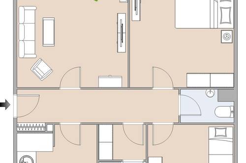 Provisionsfrei | Großzügige 3- Zimmer-Wohnung mit Loggia