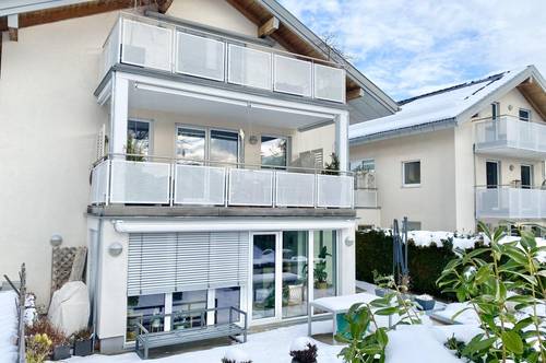 Sonnige 4 Zimmer Gartenwohnung mit Bergblick &amp; Tiefgaragenplätze | Salzburg Süd