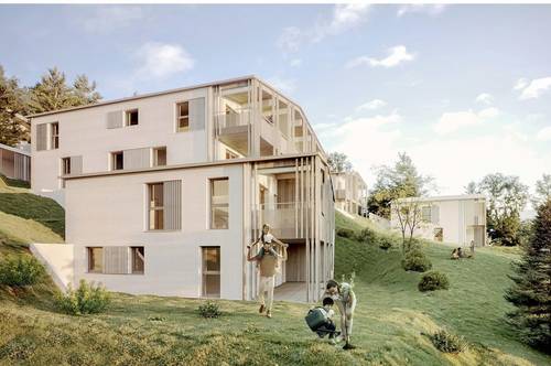 NEUBAU - moderne Doppelhaushälfte in schöner Hanglage in Viehhofen - Haus B1 - 134 m²