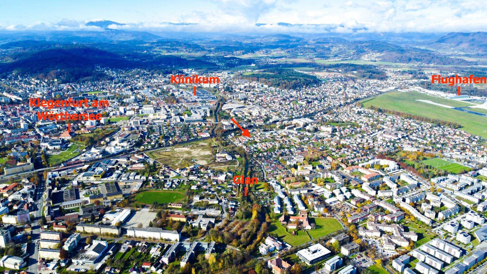 Luftbild Lage Haus & Grundstück