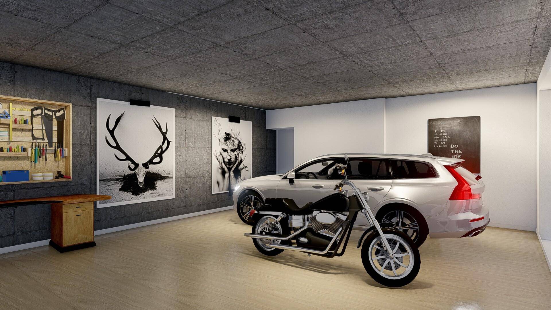 Garage Visualisierung