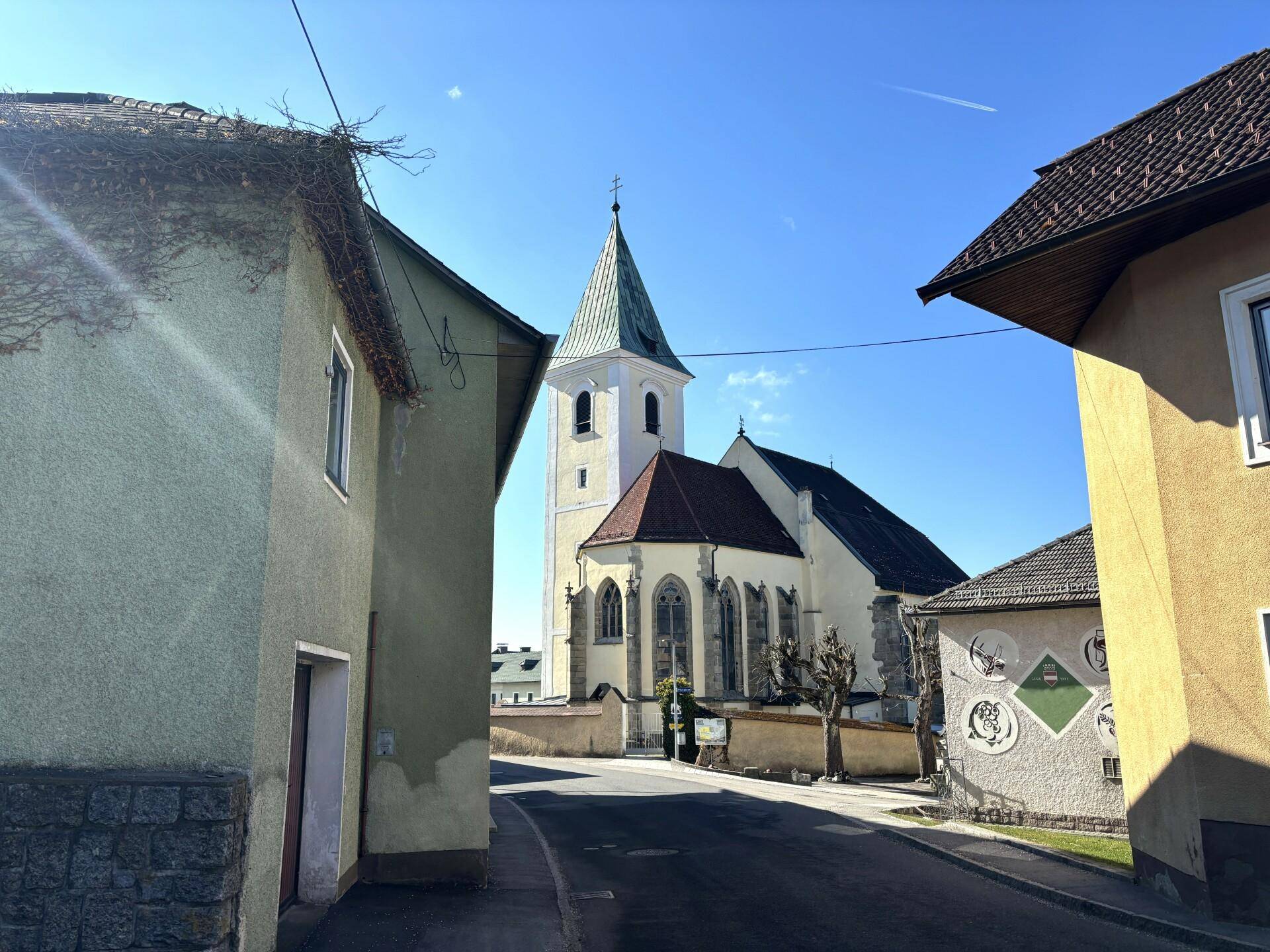 Ausblick Kirche
