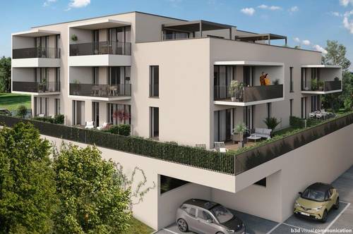 Neubauprojekt Am Burgstall Andorf - 3-Zimmer-Wohnung im Gartengeschoß Top 5