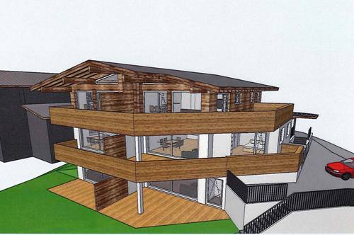 Neubau Dachgeschosswohnung in Waidring ( 04038 )