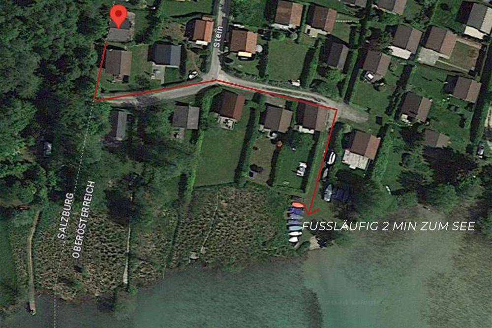 Google Maps - Route zum See
