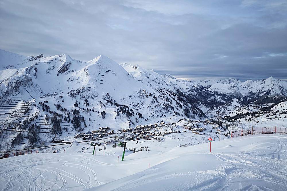 Obertauern - Blick vom Skigebiet