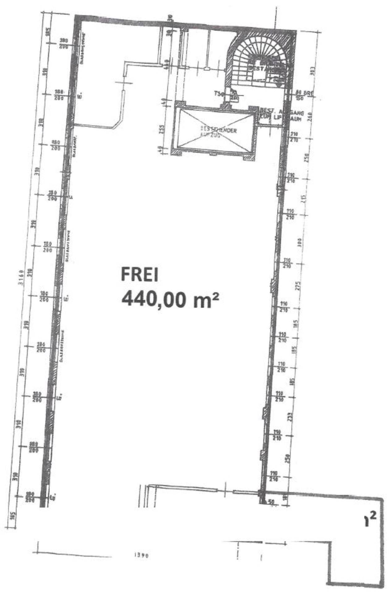 Plan 1OG - 470 m²
