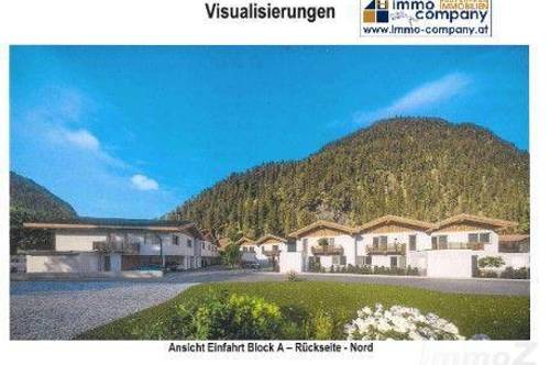 Nähe Arlberger Skigebiet - wird dieses exklusive, hochwertige Reihen-Eckhaus bestehend aus 2 Wohnungen, schlüsselfertig gebaut.
