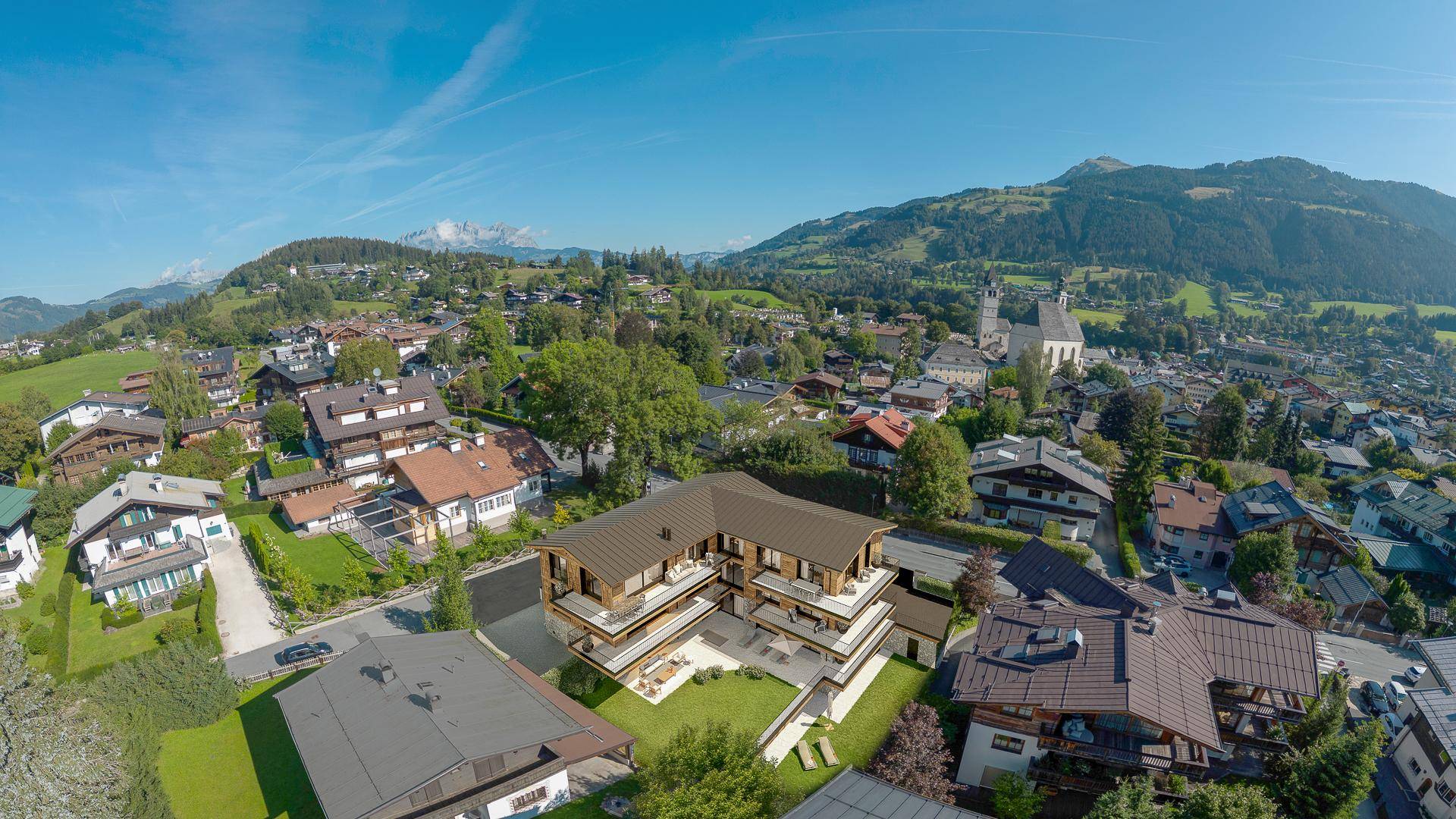 KITZIMMO-Luxus-Townhouse in zentraler Toplage kaufen Immobilien Kitzbühel.