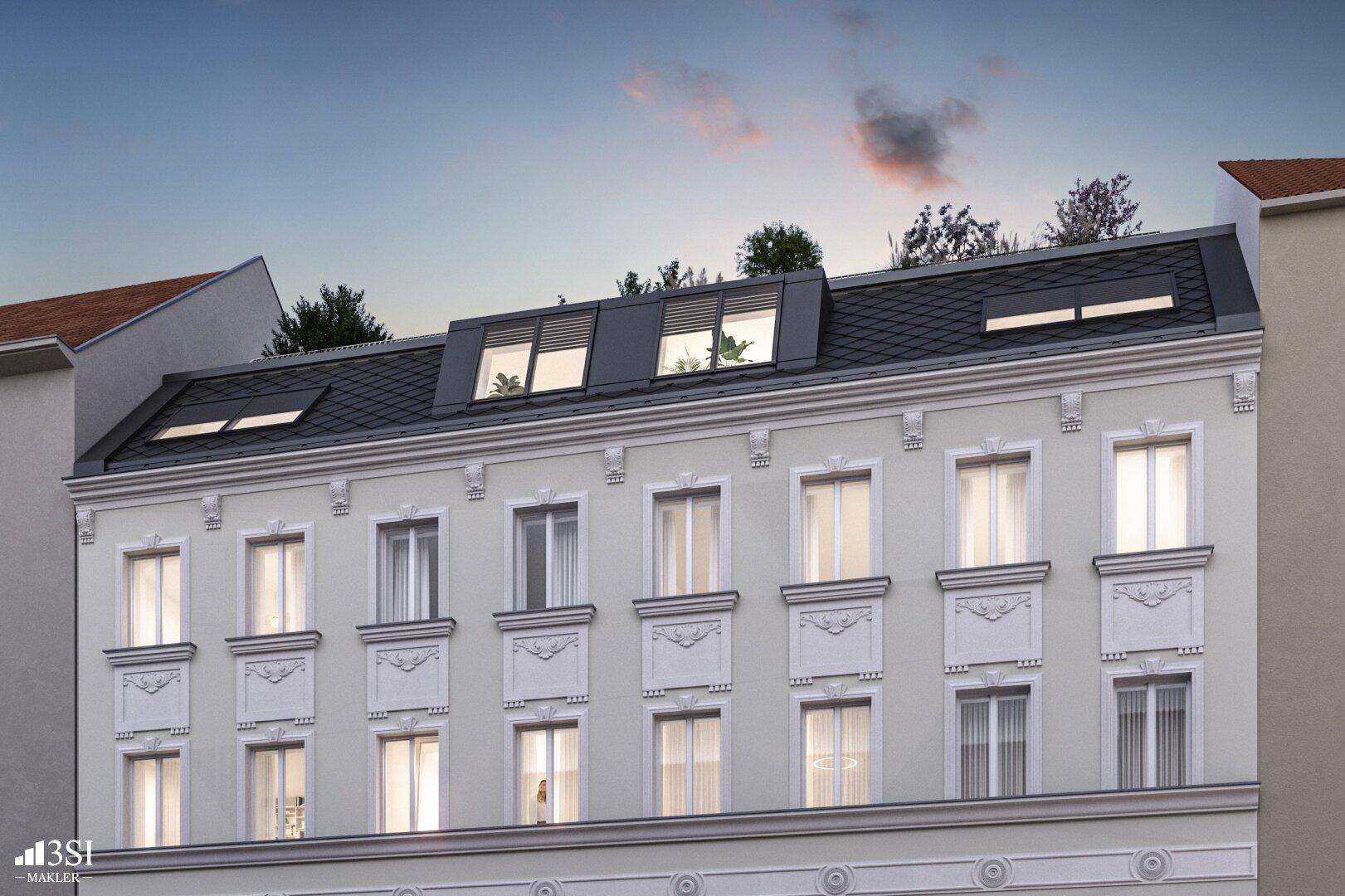 Dachgeschoßwohnungen in 1040 Wien