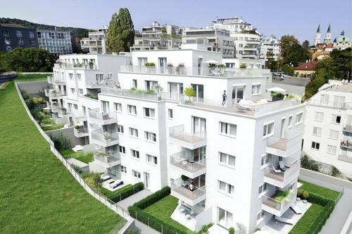 Lichtdurchflutete Wohnung mit tollem Balkon - Leben und Genießen im Klostergarten - Exklusiver Stadt- und Grünblick!! - JETZT ANFRAGEN