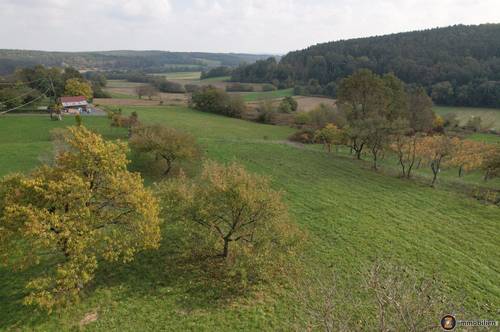 Mischendorf: Großes Grundstück in herrlicher Aussichtslage