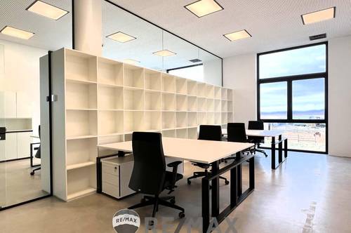 "Neubau Büro - ALL INCLUSIVE - 100 m² Allgemeingesamtfläche - 32 m² reine Büroarbeitsfläche nähe Tullnerfeld Bahnhof"