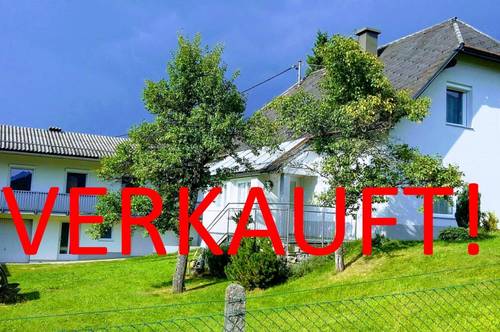 Großzügige Liegenschaft mit zwei selbstständigen Einfamilienhäusern in Feistritz im Rosental
