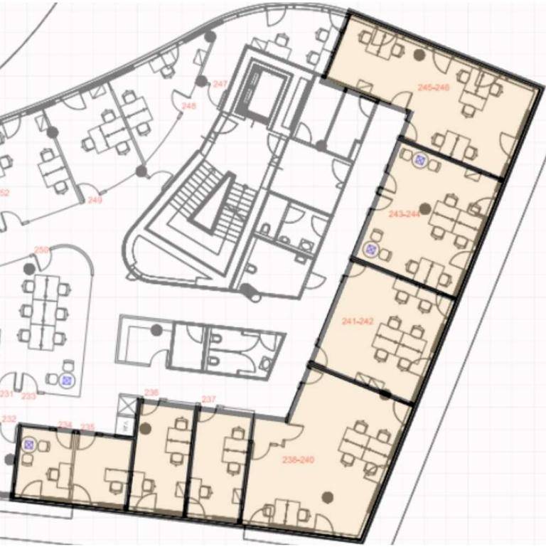 Plan 2.OG ca. 200 m²