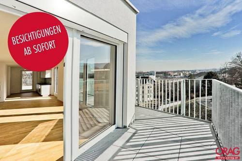 KLOSTERGARTEN: Hochwertige 4-Zimmer-Wohnung mit Terrasse - in 3400 Klosterneuburg zu mieten