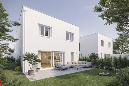 exklusives Einfamilienhaus in Zwölfaxing - 130 m² Wohnfläche, Eigengrund, Terrasse, Keller, 2 Autoabstellplätze