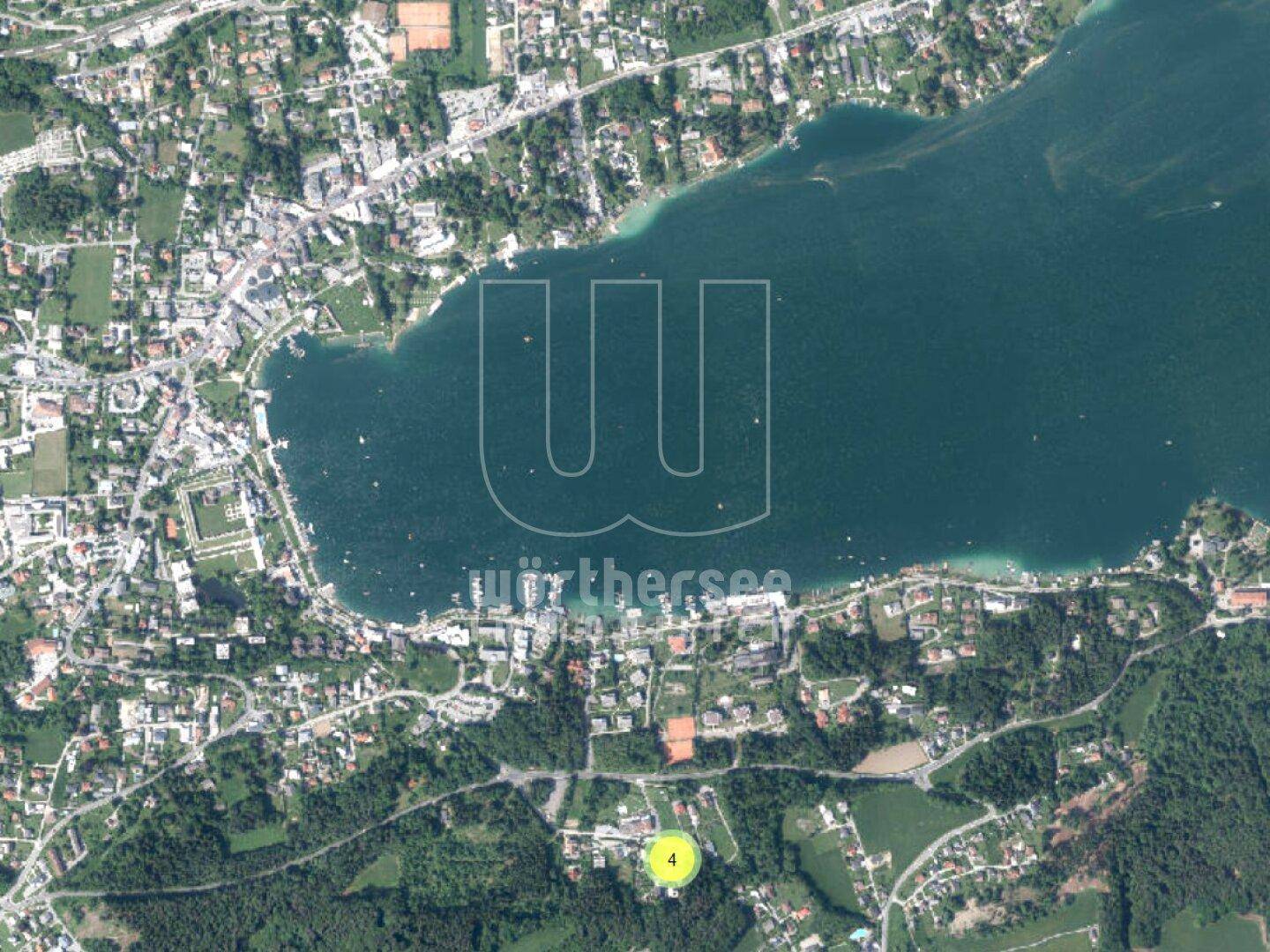 Google Luftbild mit Veldener Bucht