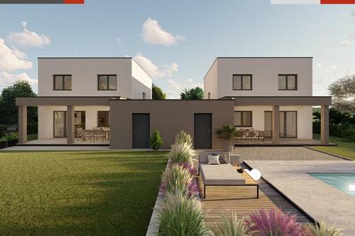 Doppelhaus + Garage+ 453 m² Grund in Pucking ab € 447.595,-