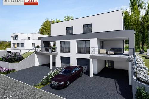 Doppelhaus aus Ziegel inkl. Grund in Leonding ab € 778.880,-