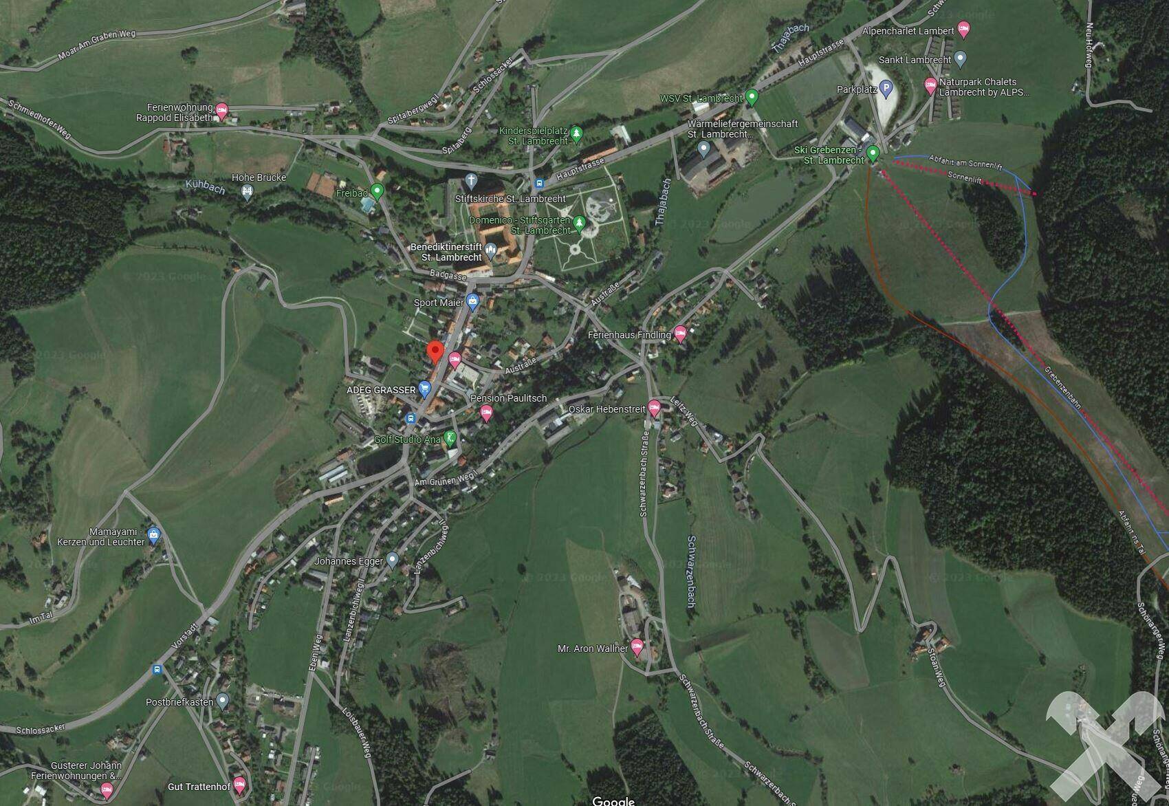 googlemaps-Luftbild