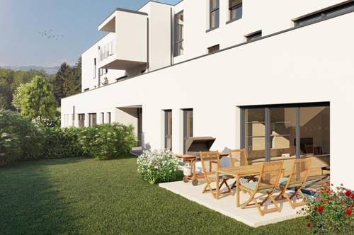 „Wohngenuss pur A92“ - topmoderne Eigentumswohnungen mit Eigengarten und Terrasse