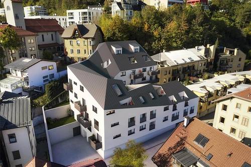 Innsbruck-Erstbezug: 3-Zimmer-Wohnung mit schickem Balkon