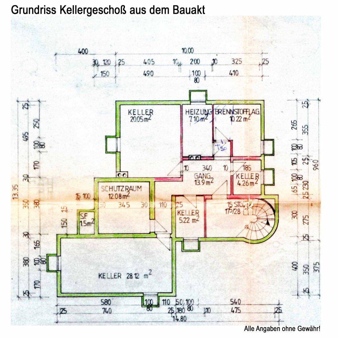 Grundriss KG, Mehrfamilienhaus in Walchsee