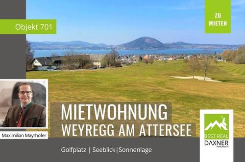 Weyregg: Wohnung am Golfplatz mit Atterseeblick zu vermieten